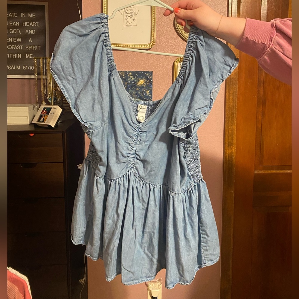 Blue Women's Top- Jessica Simpson Collection, Denim